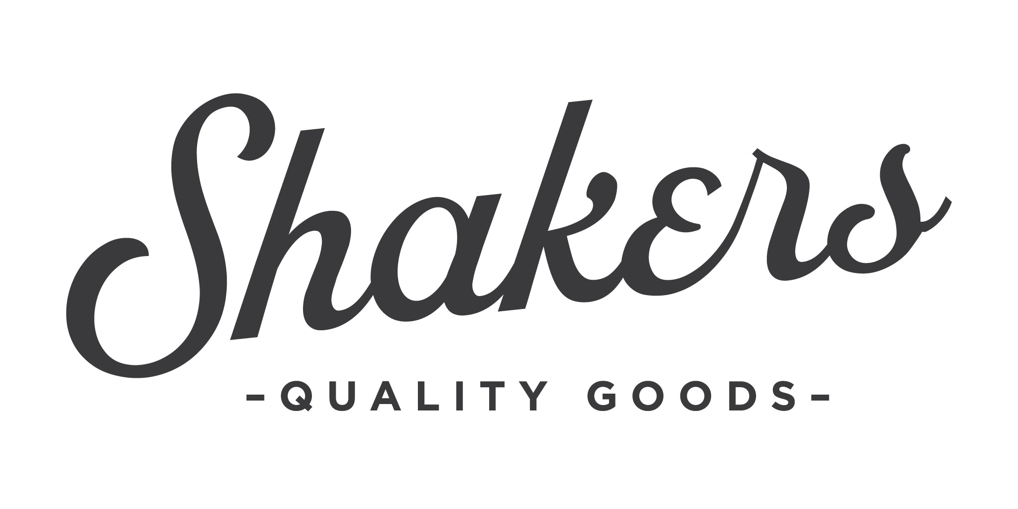 Shakers Rentals Logo Shakers Quality Goods